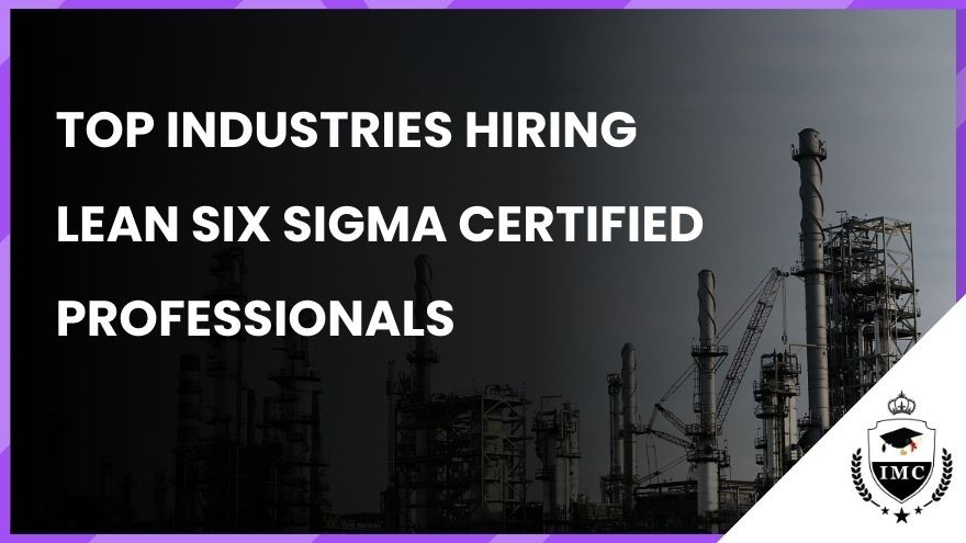 Top Industries Hiring Lean Six Sigma Certified Professionals